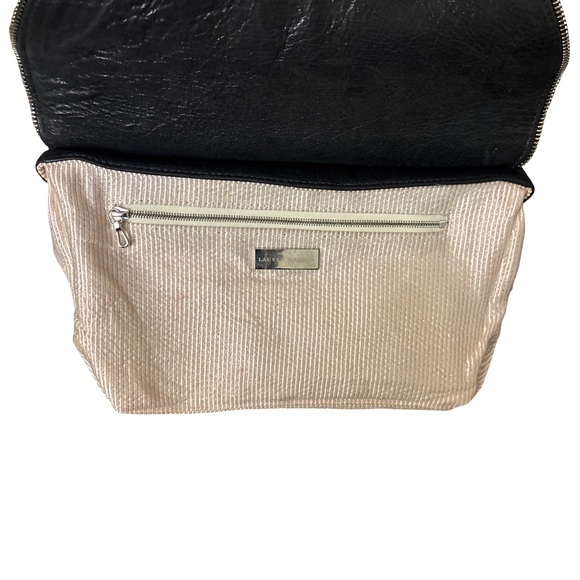 Lauren Merkin Black Leather Clutch - Picture 6 of 7